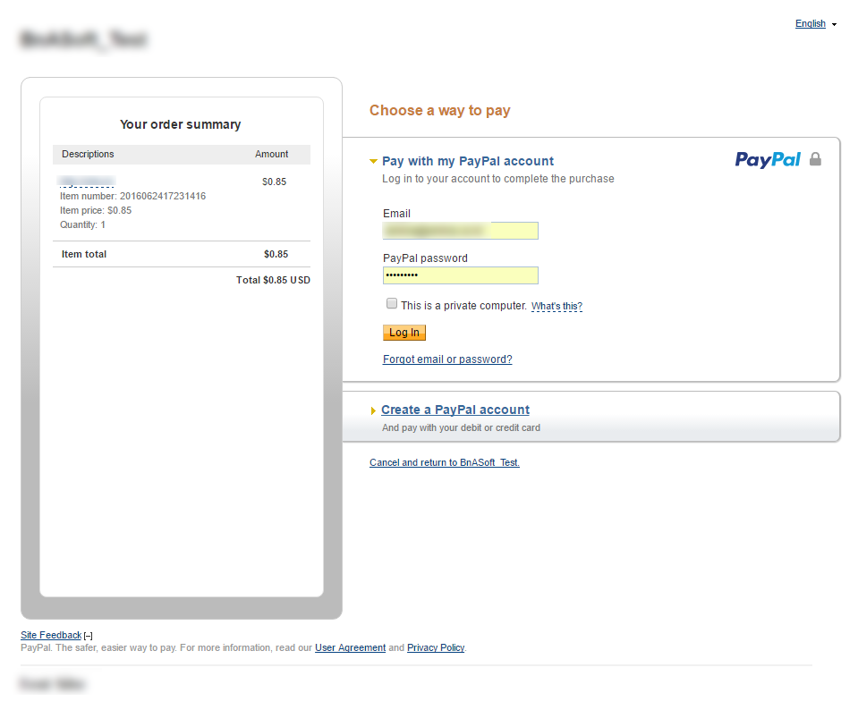 페이팔(Paypal) 결제 플러그인